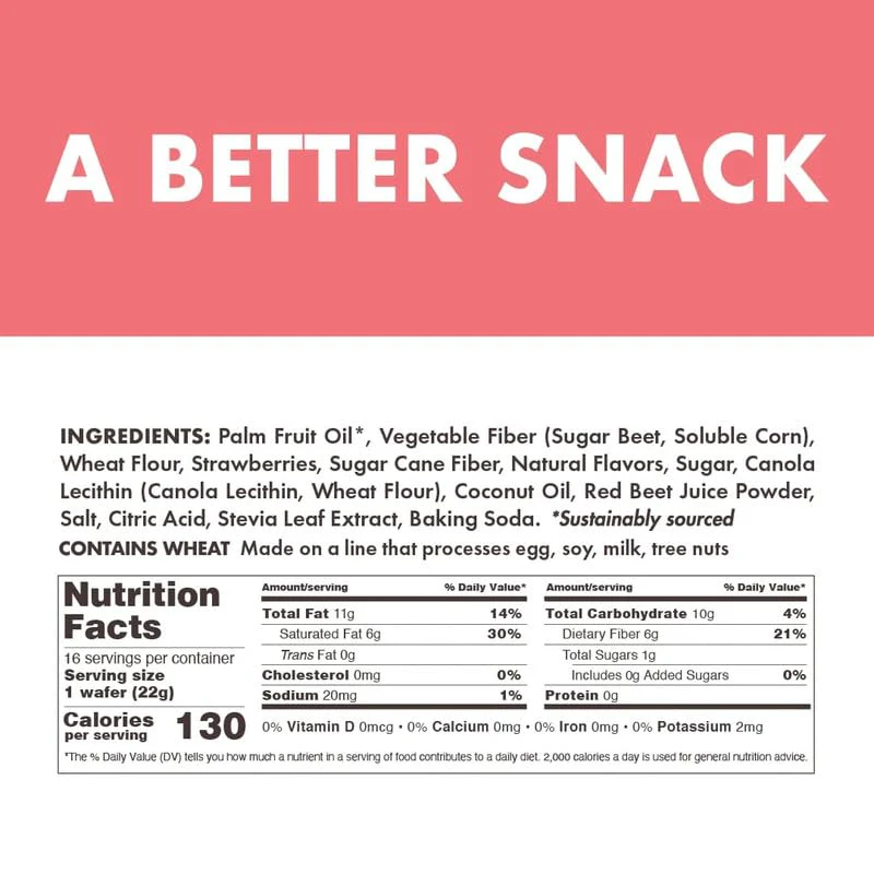 Wafer Strawberry (16 CT) - Image 4