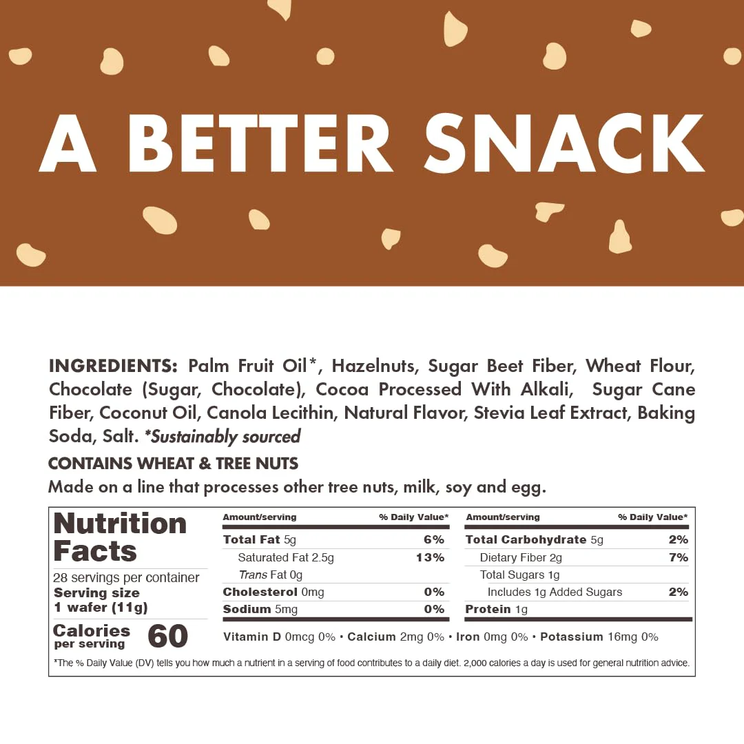 Wafers Minis - Chocolate Hazelnut (28 CT) - Image 5