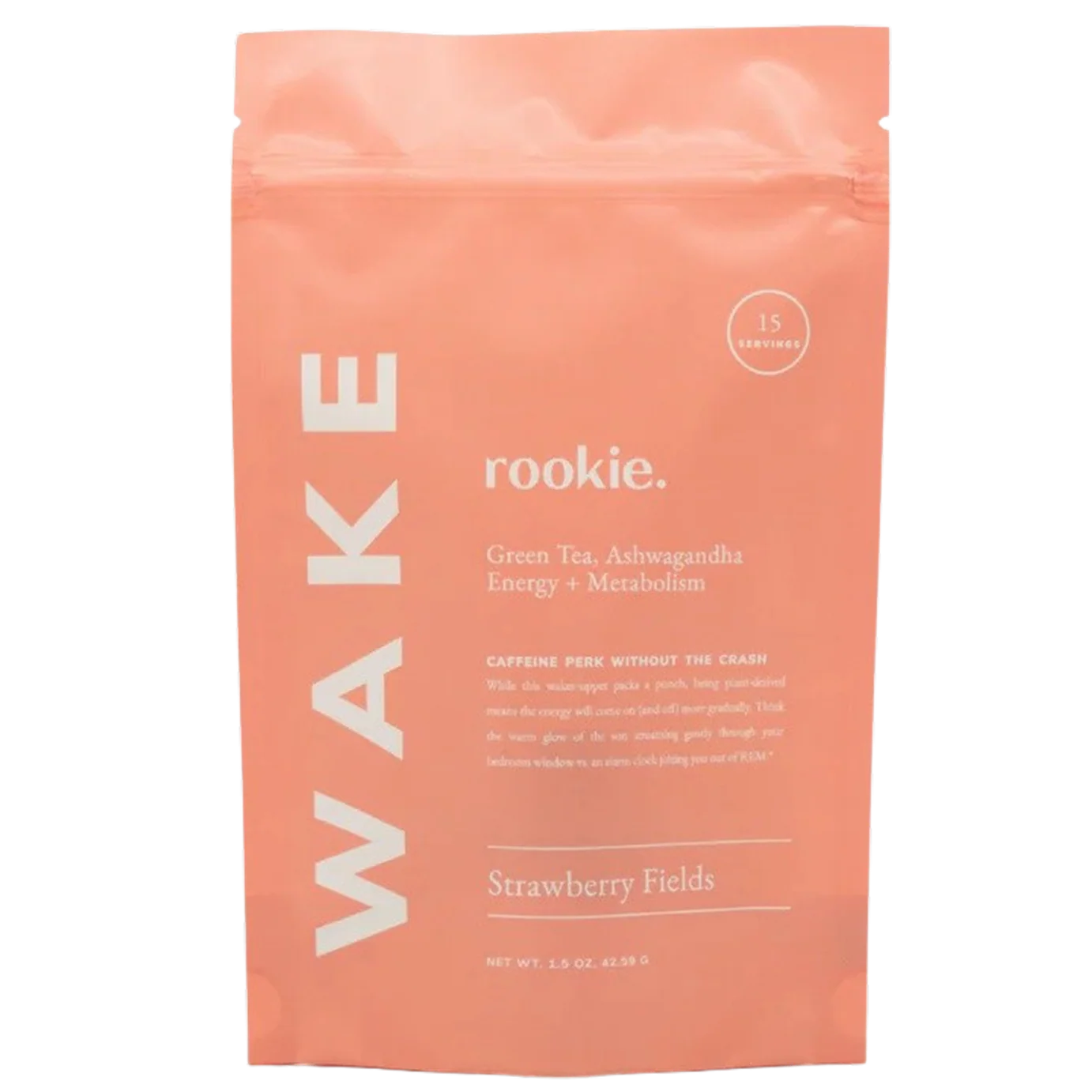 Wake - Strawberry Drink Mix (15 CT)