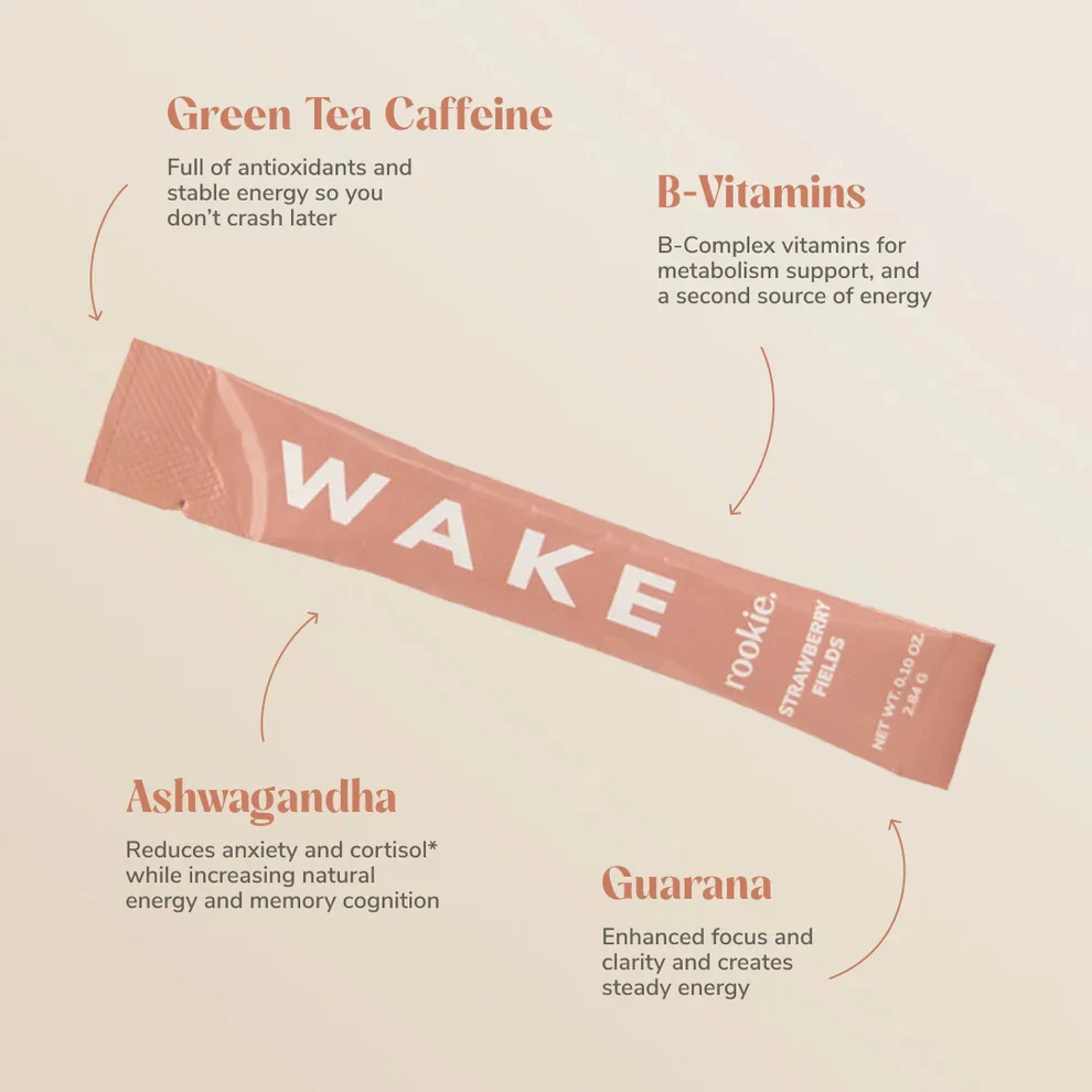 Wake Strawberry Drink Mix (30 CT) - Image 3