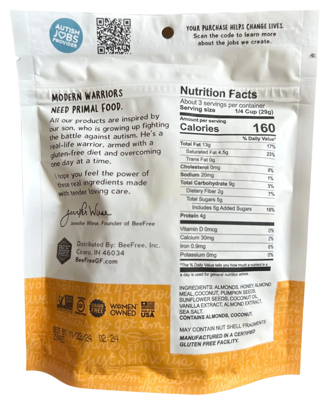 Auggy's Original Warrior Mix Granola - Image 2