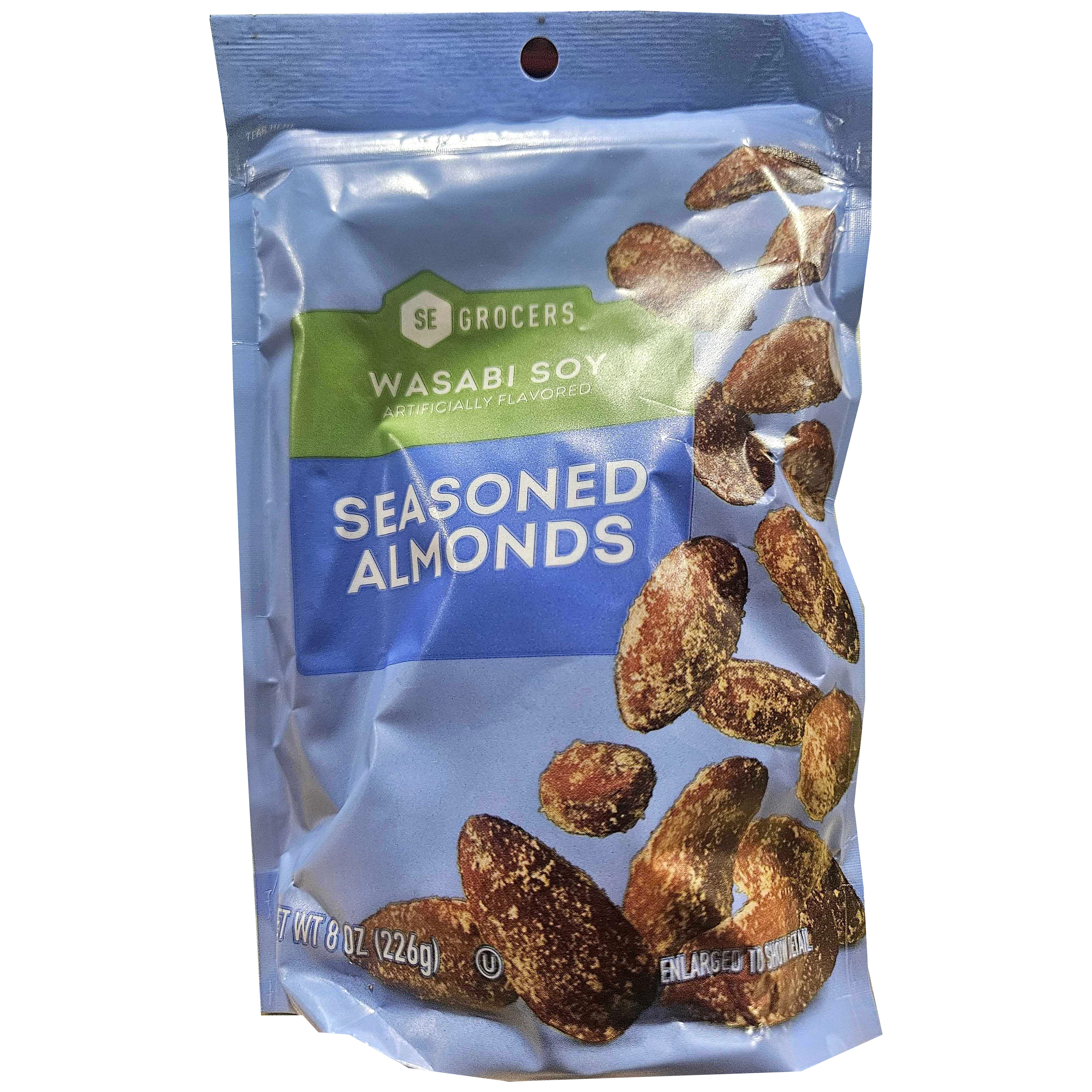 Wasabi Soy Seasoned Almonds