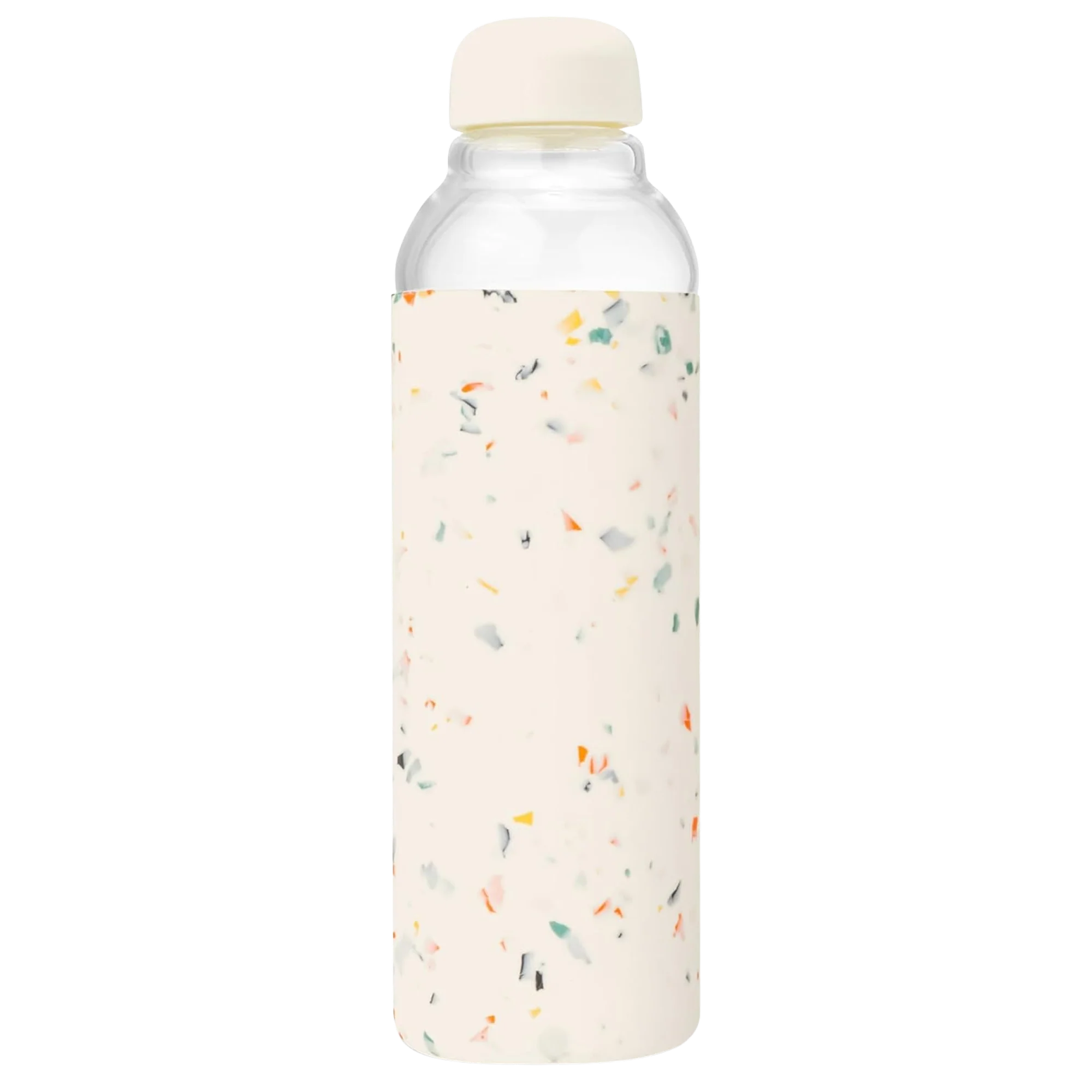 20oz Water Bottle - Terrazzo Cream