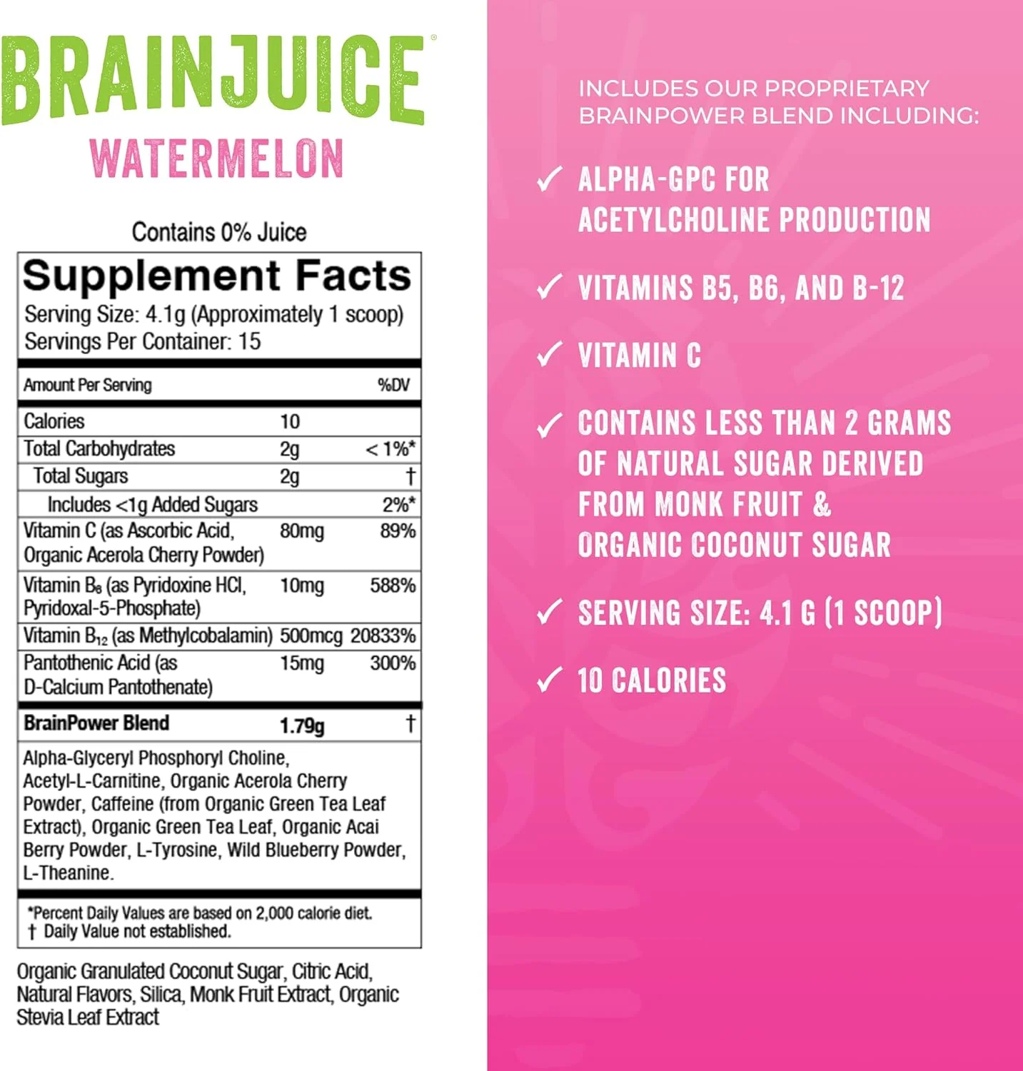 Watermelon Daily Drink Mix Powder - Image 3