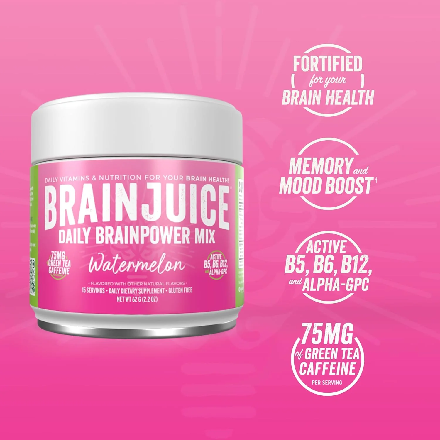Watermelon Daily Drink Mix Powder - Image 4