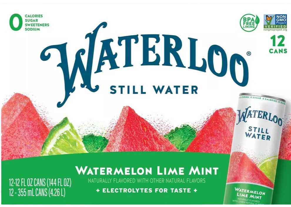 Watermelon Lime Mint Still Water (12 Pack)