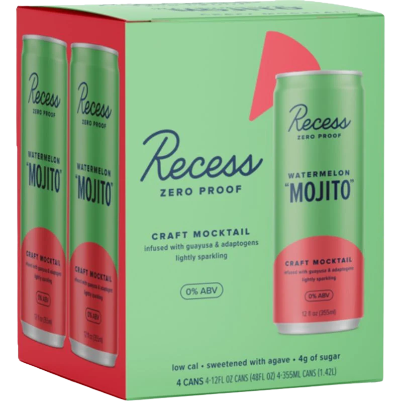 Watermelon Mojito Craft Mocktail (4 Pack) - Image 3