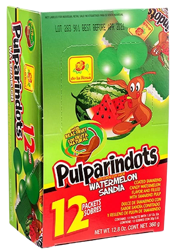 Watermelon Pulparindots Candy