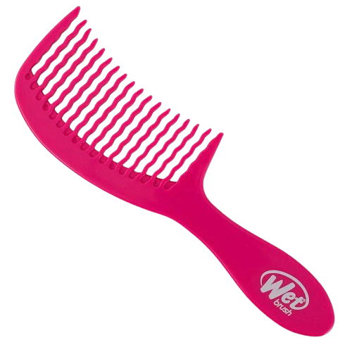 Wet Brush Detangling Comb Wide Tooth Assorted Colors