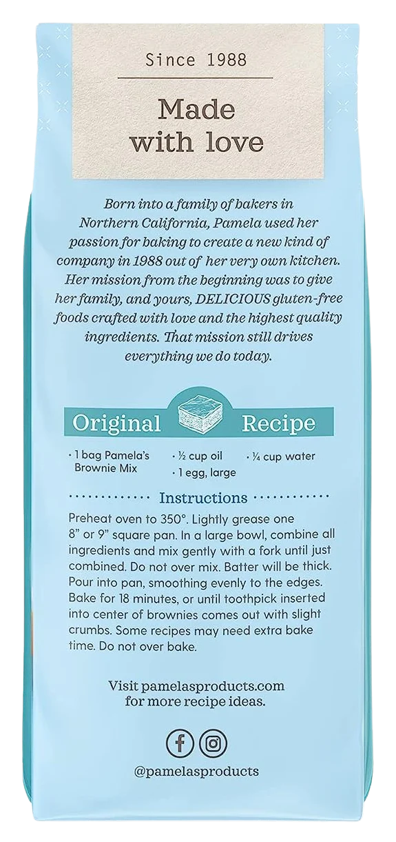Wheat & Gluten Free Chocolate Brownie Mix - Image 2