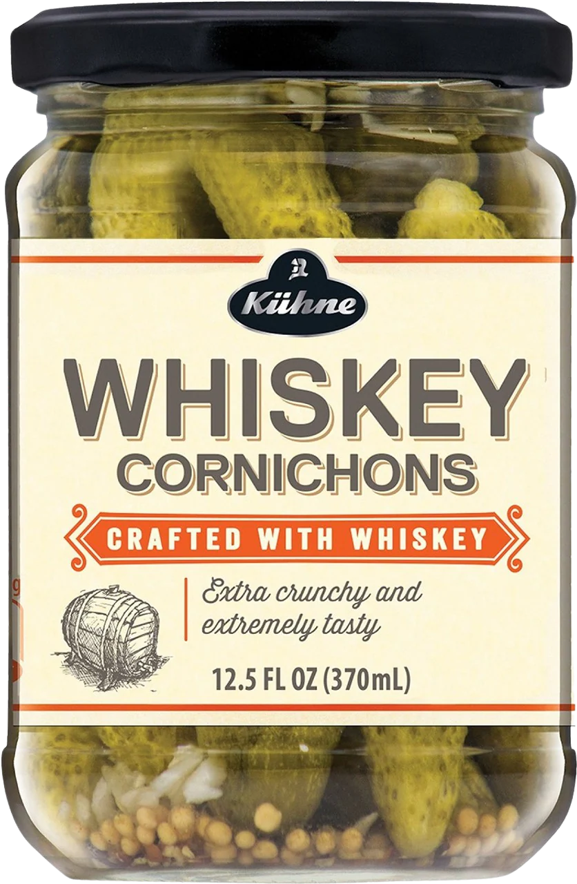 Whiskey Cornichons