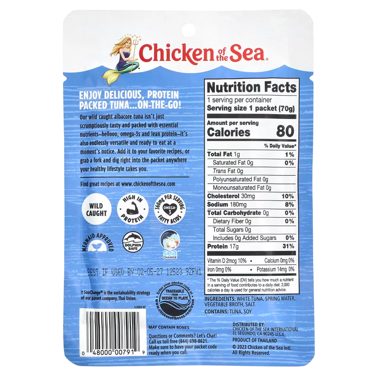 White Albacore Tuna In Spring Water (12 Pack) - Image 3