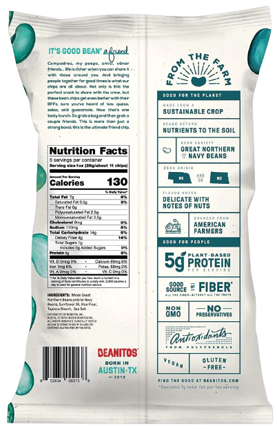 White Bean Tortilla Chips - Image 2