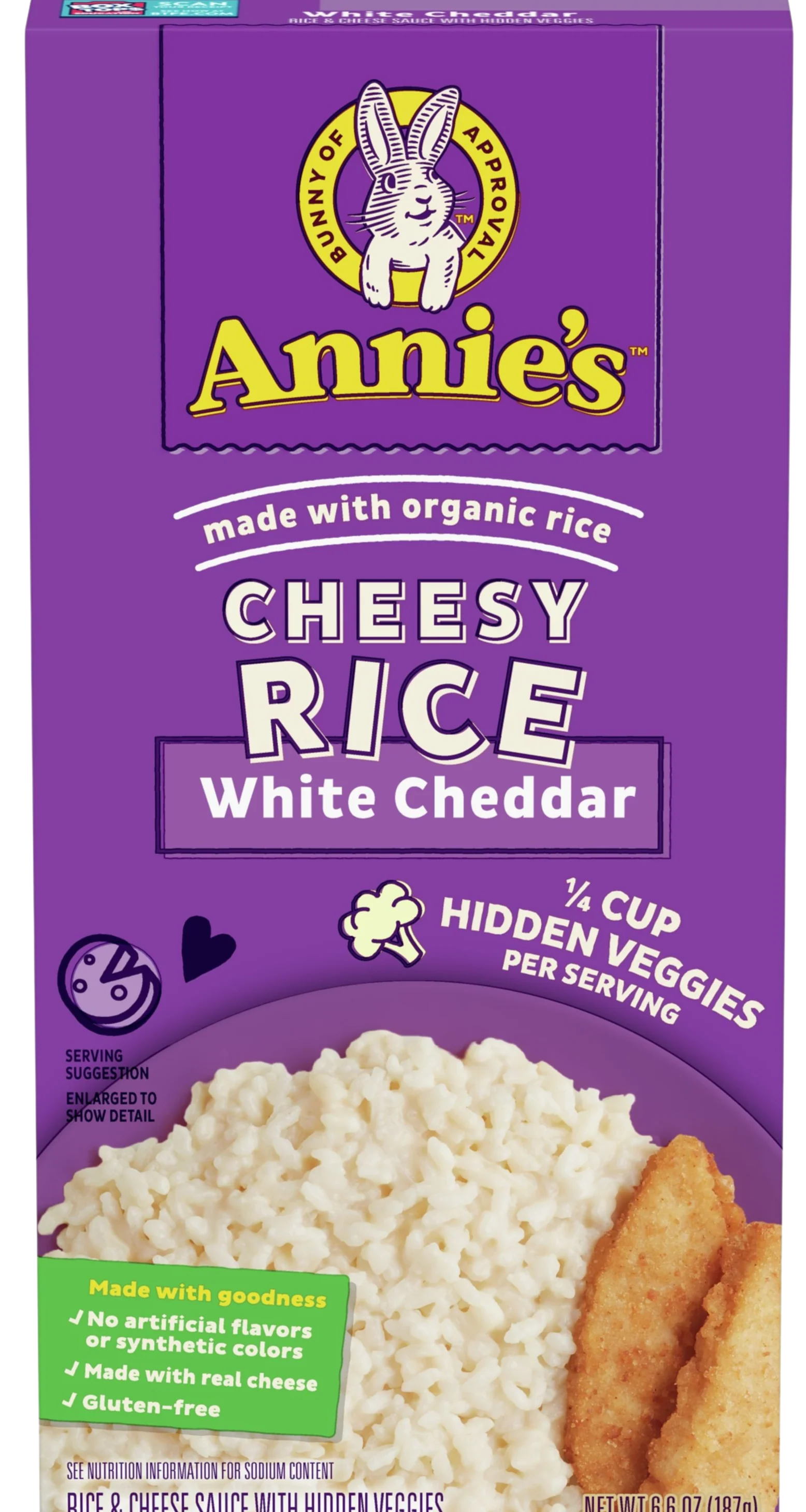 White Cheddar Cheesy Rice