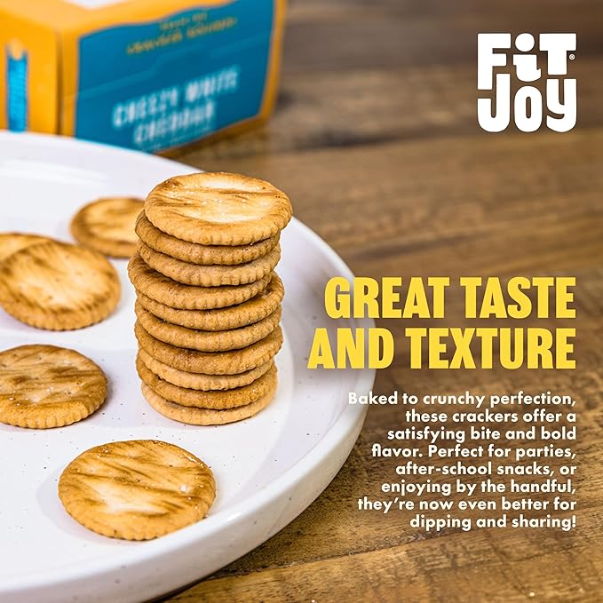 Cheezy White Cheddar Crackers - Image 2