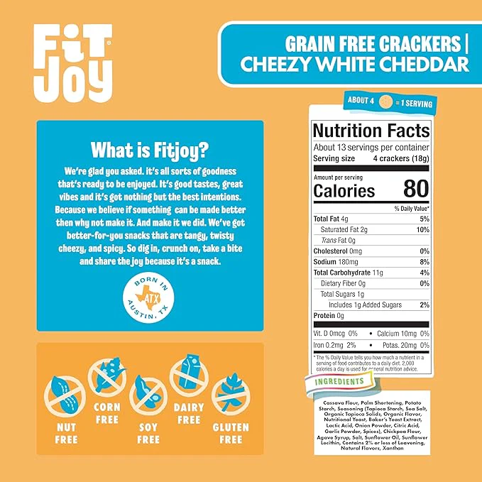 Cheezy White Cheddar Crackers - Image 5