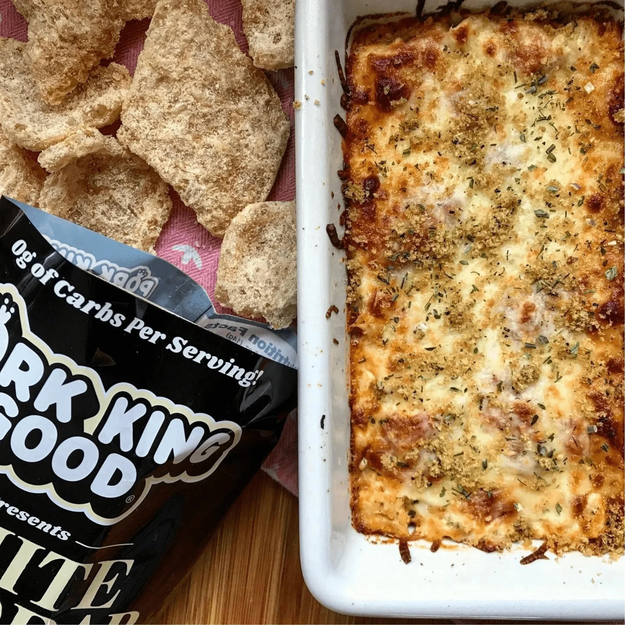 White Cheddar Fried Pork Rinds (12 CT) - Image 4