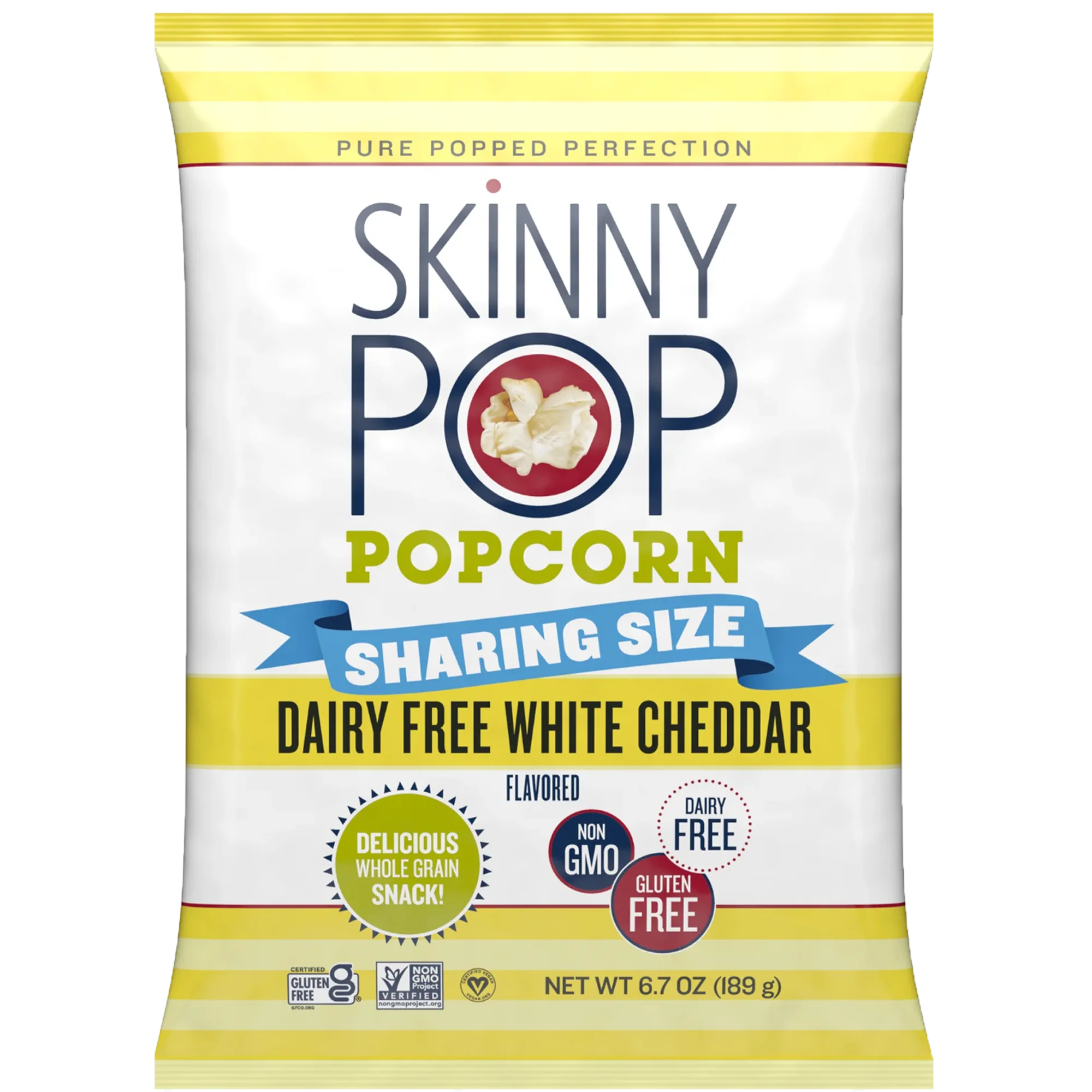Dairy Free White Cheddar Popcorn