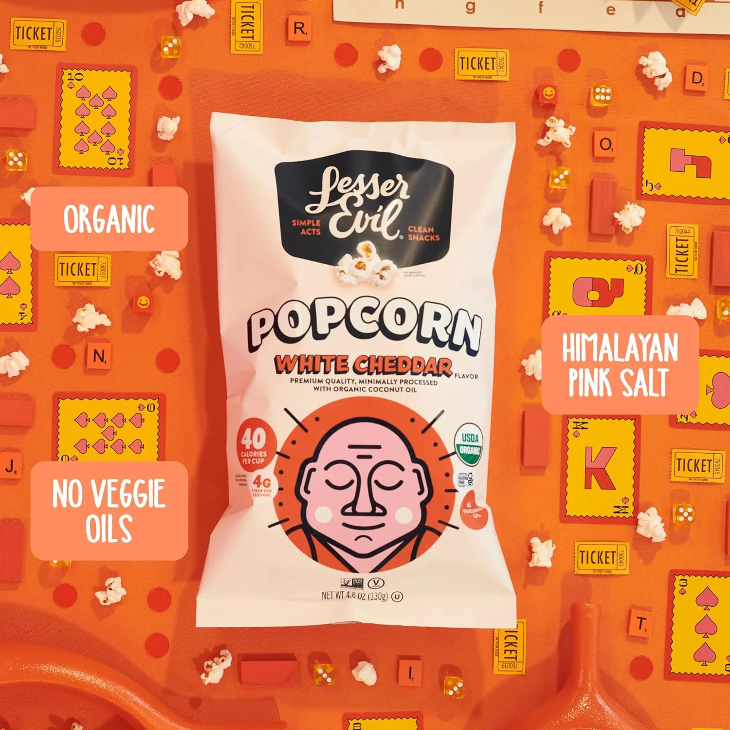 White Cheddar Popcorn - Image 2