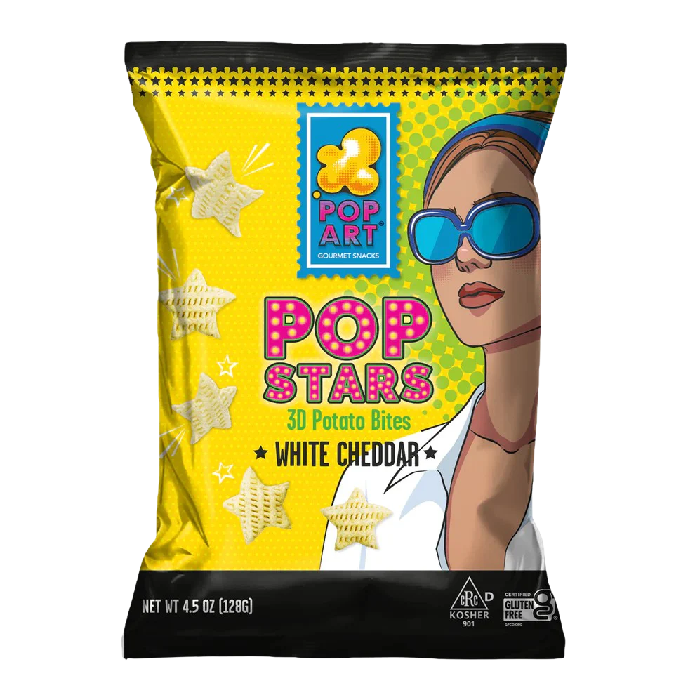 White Cheddar Puffs Stars