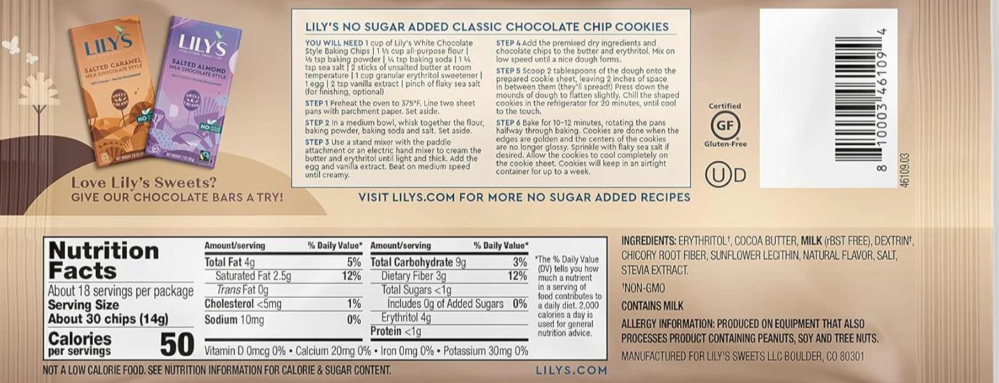White Chocolate Baking Chips - Image 5