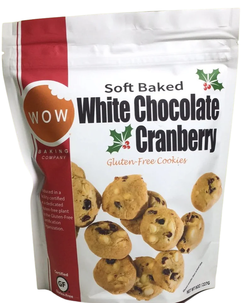 White Chocolate Cranberry Gluten-Free Cookies