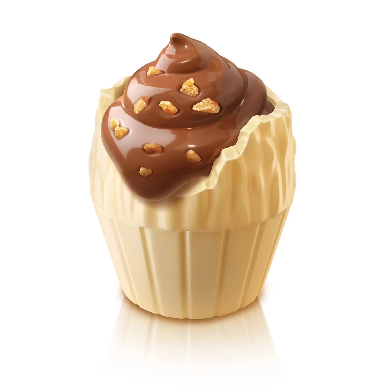 White Chocolate Hazelnut Golden Eggs (3 Pack) - Image 3