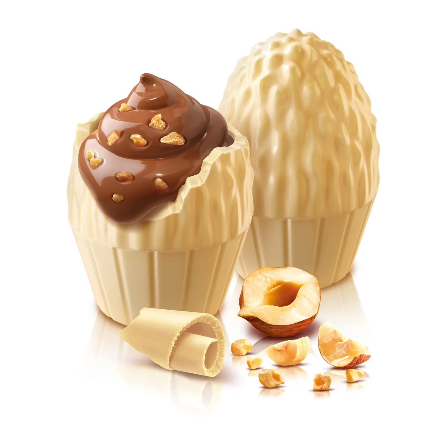 White Chocolate Hazelnut Golden Eggs (3 Pack) - Image 4