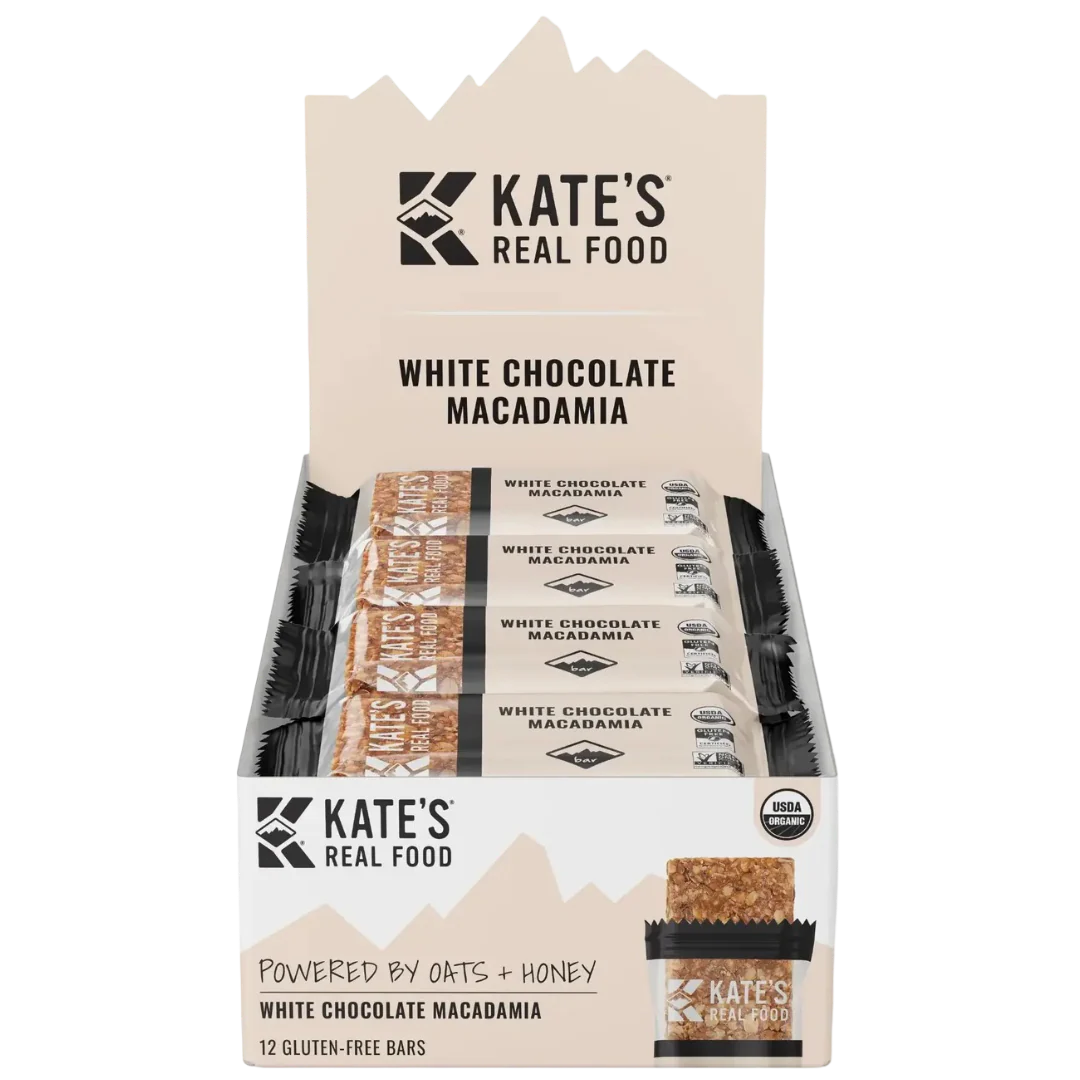 White Chocolate Macadamia Granola Bars (12 Pack)