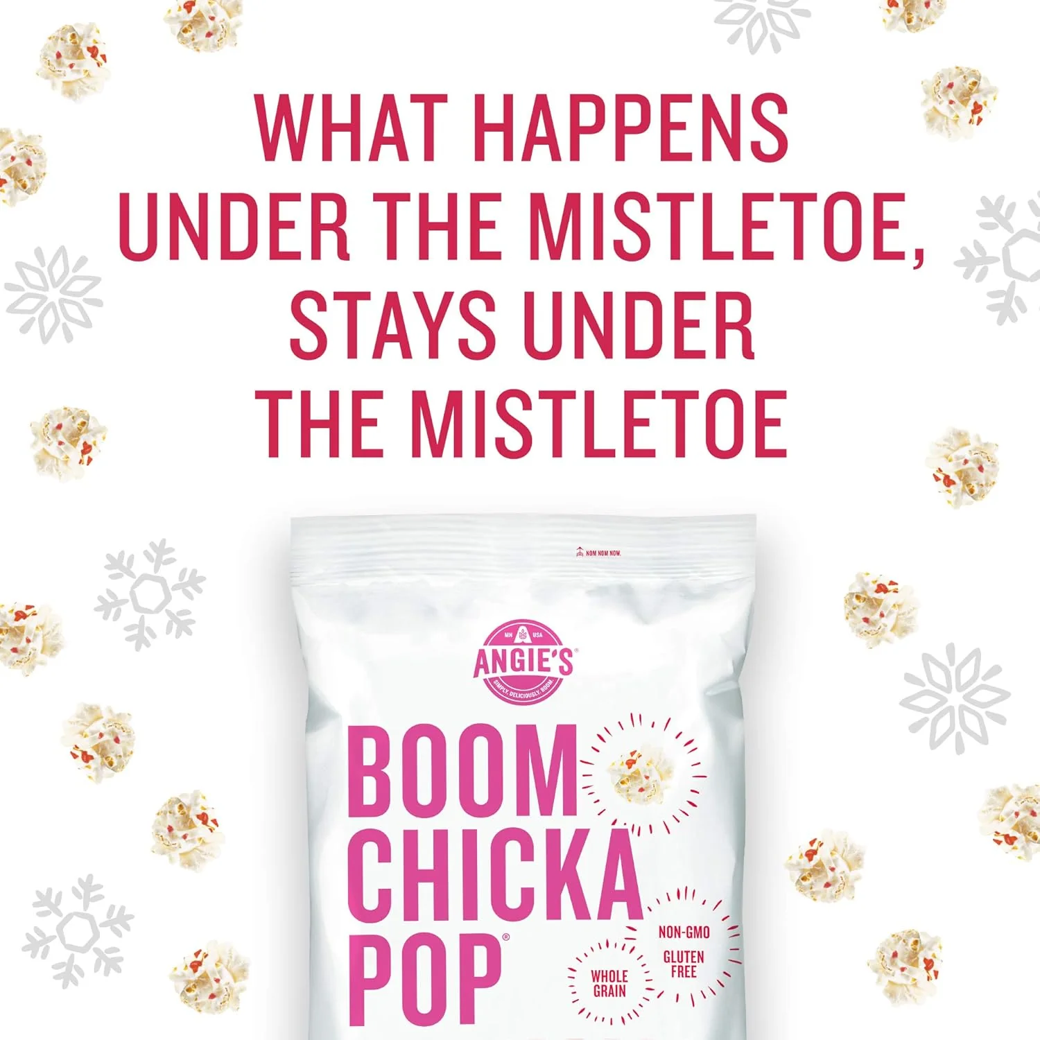 Boom Chicka Pop White Chocolate & Peppermint Drizzled Kettle Corn - Image 2