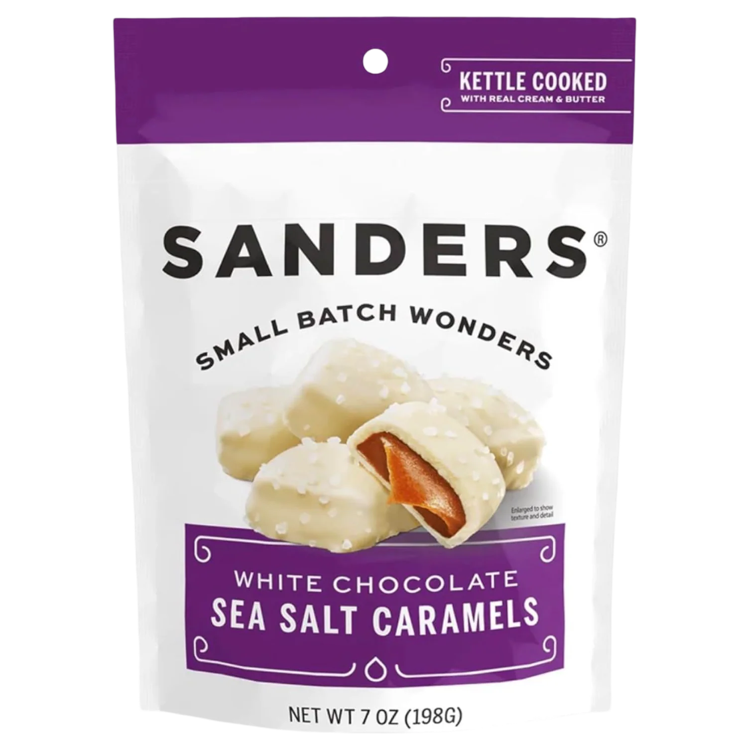 White Chocolate Sea Salt Bites