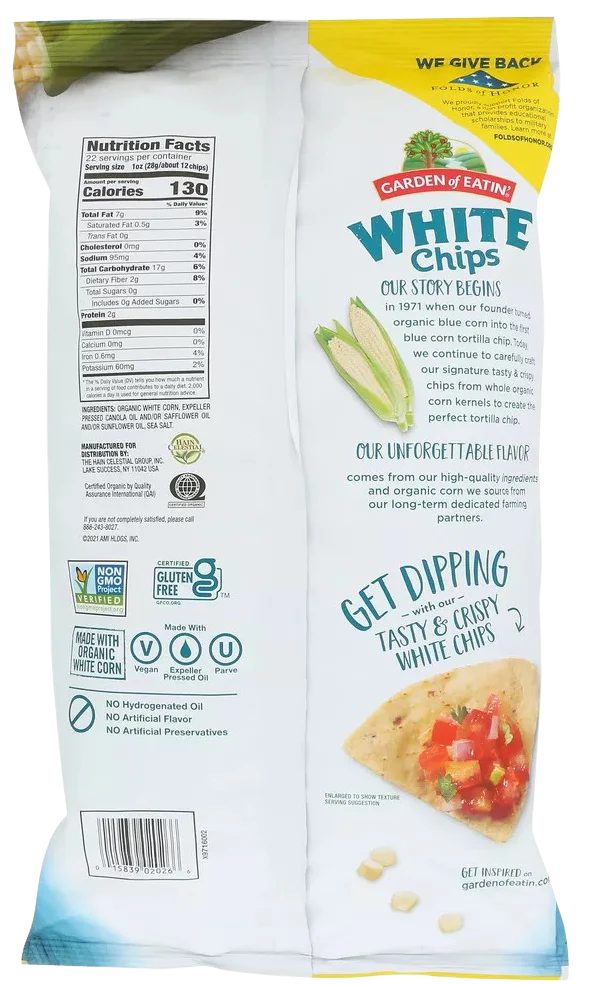 White Corn Tortilla Chips - Image 2