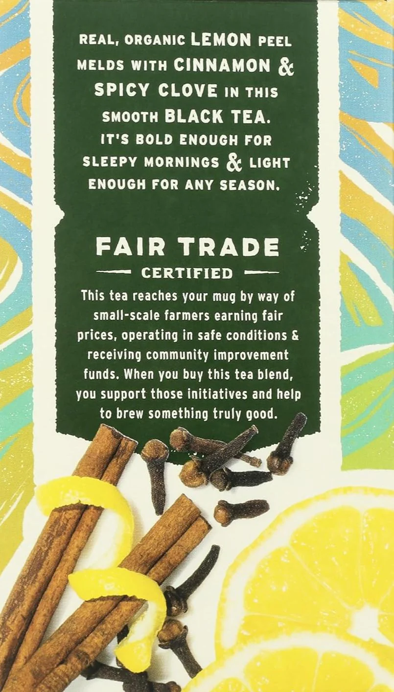 Organic Lemon Spice Black Tea - Image 2