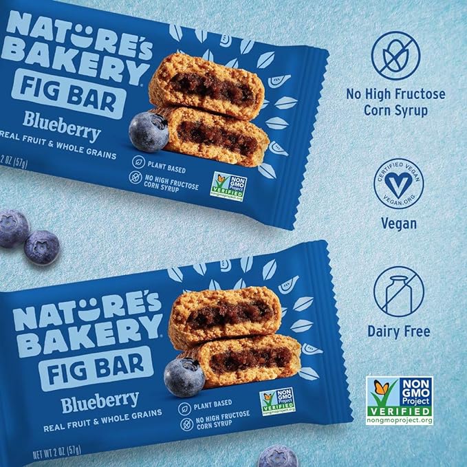 Blueberry Whole Wheat Fig Bar (12 CT) - Image 2
