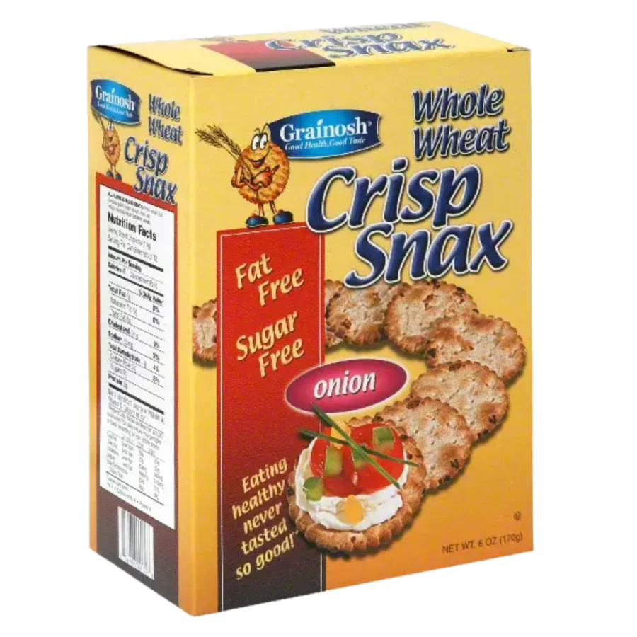 Whole Wheat Onion Crisp Snax