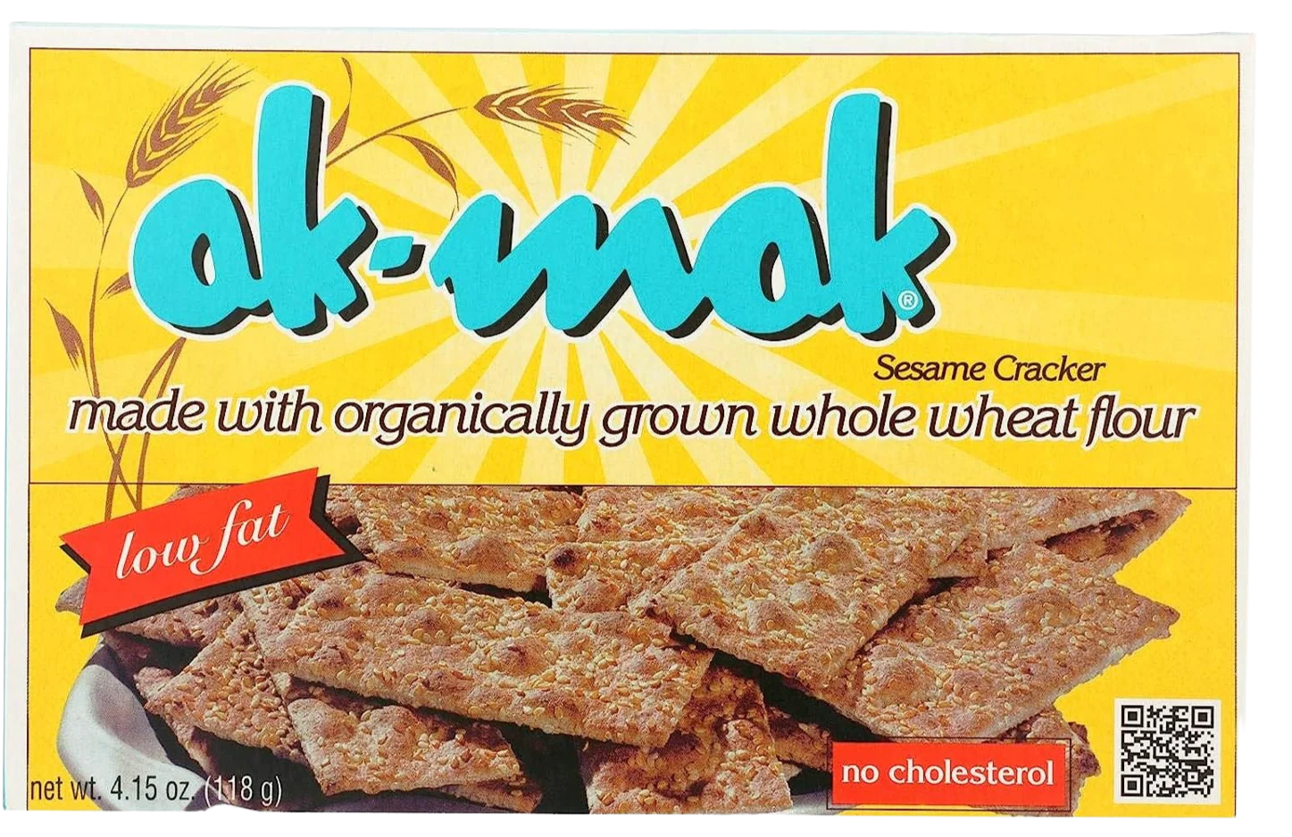 Whole Wheat Sesame Crackers