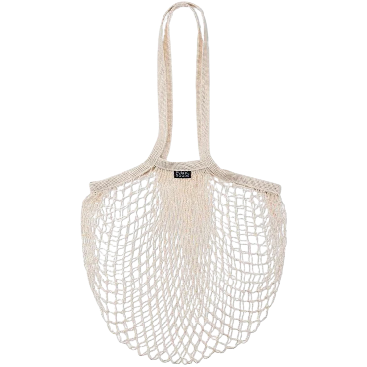 Wide Mesh Tote
