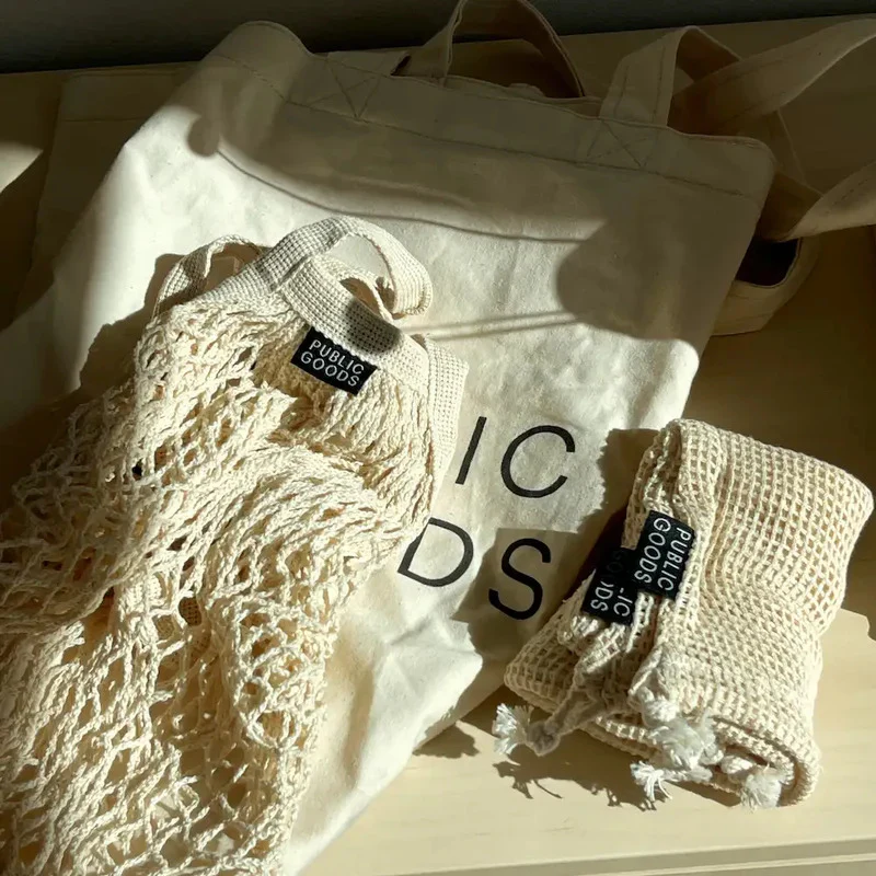 Wide Mesh Tote - Image 4