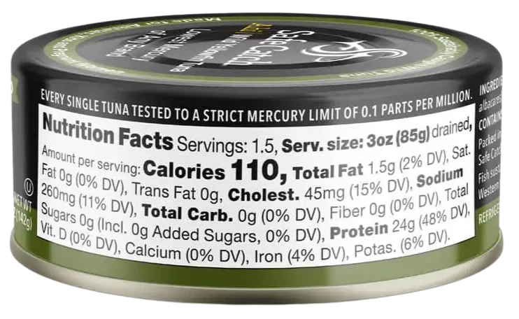 Wild Ahi Yellowfin Tuna in Avocado Oil (6 Pack) - Image 3