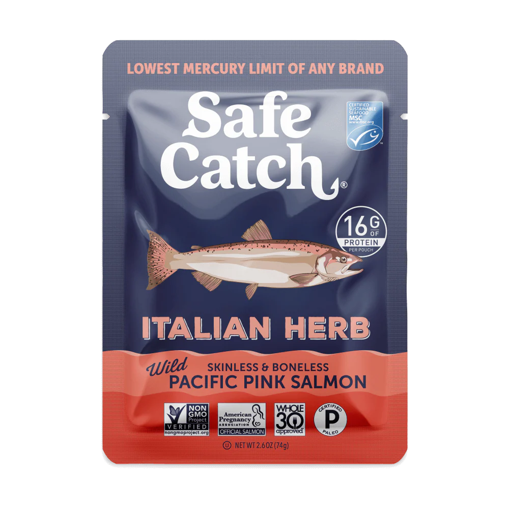 Wild Alaska Pink Salmon - Italan Herb (12 CT) - Image 2