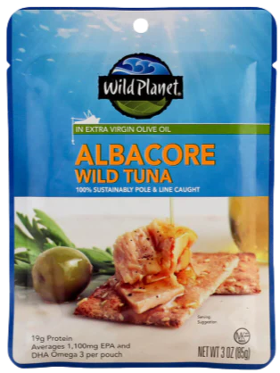 Wild Albacore Tuna In Extra Virgin Olive Oil