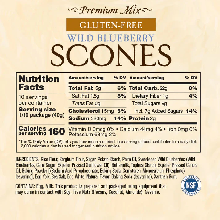 Wild Blueberry Scones Mix - Image 2