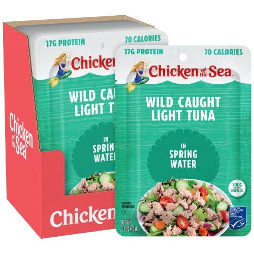 Wild Caught Light Tuna In Spring Water (12 Pack)