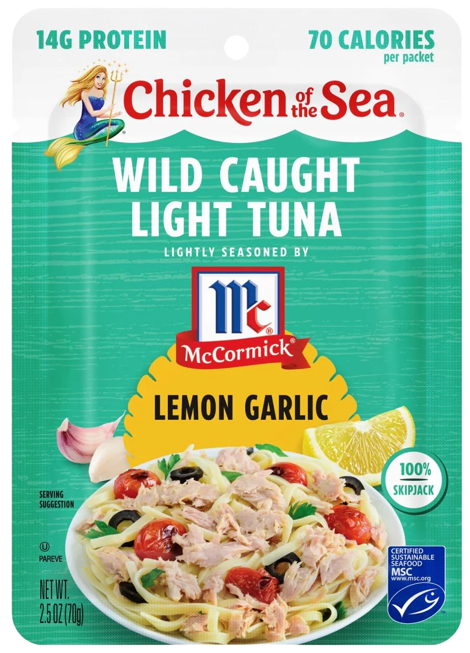 Wild Caught Light Tuna Lemon Garlic (12 Pack) - Image 2