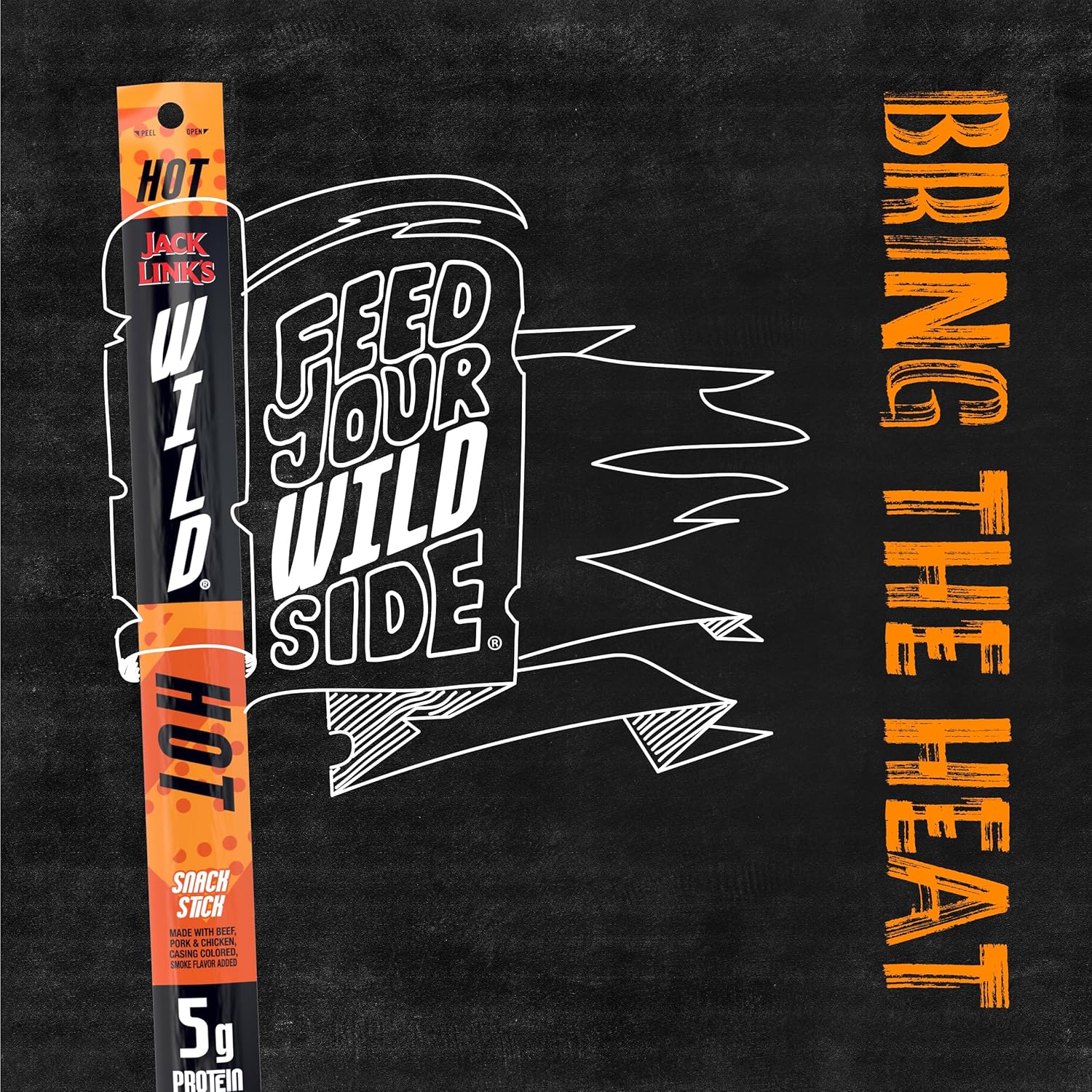 Wild Hot Snack Sticks (20 CT) - Image 2