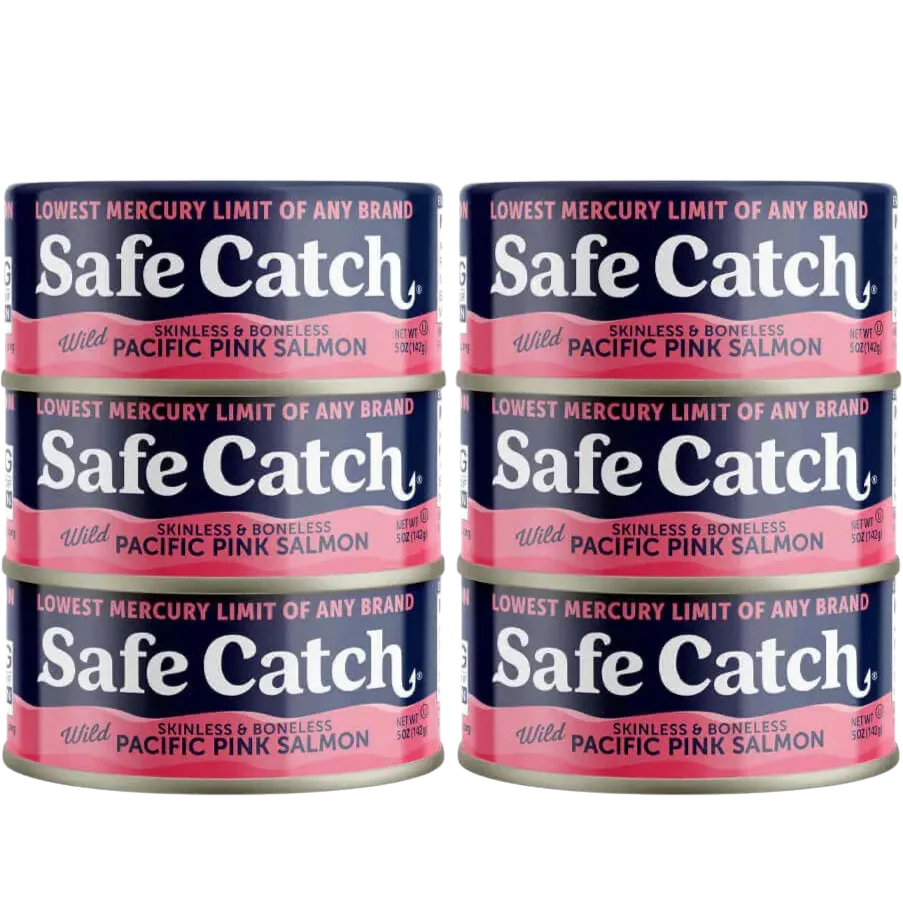 Wild Pacific Pink Salmon (6 Pack)