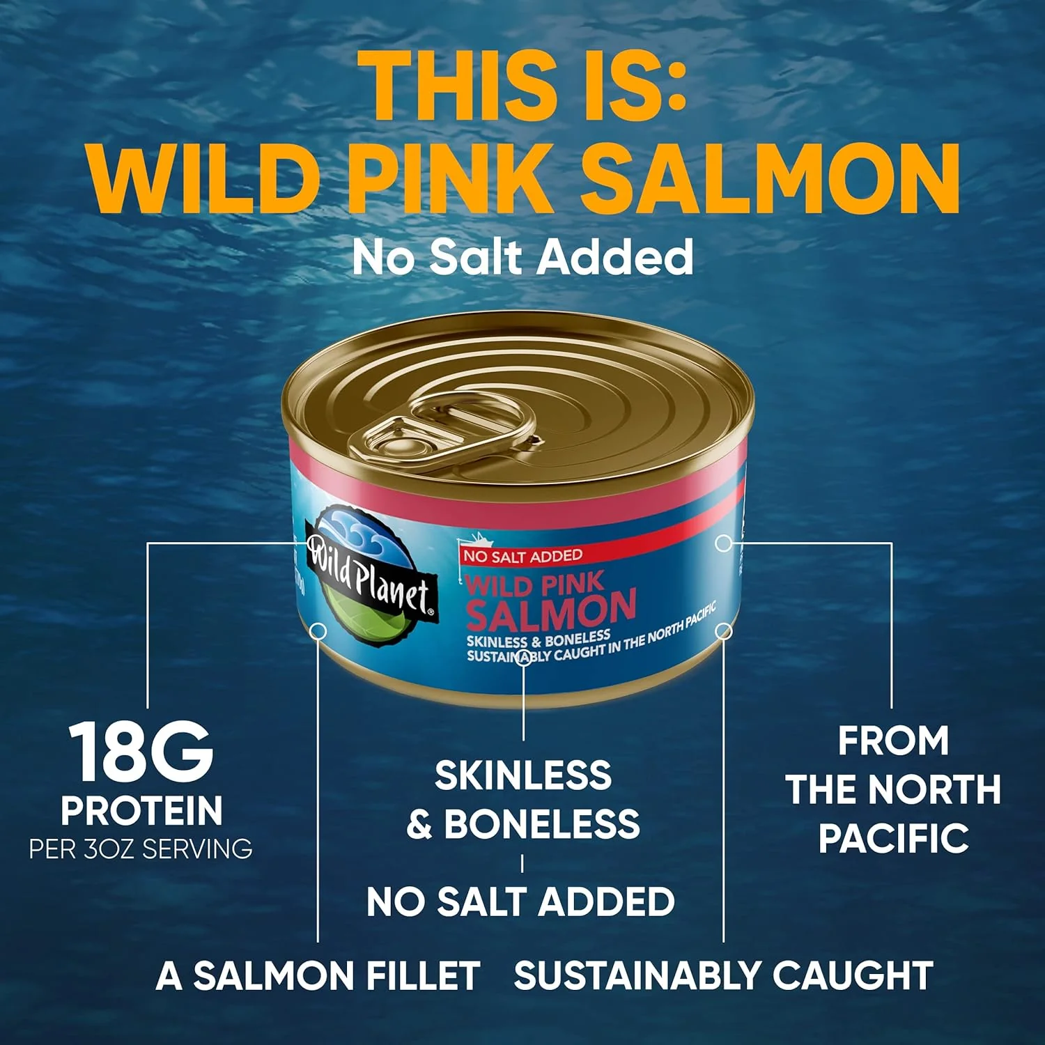 Wild Pink Salmon - No Salt - Image 3