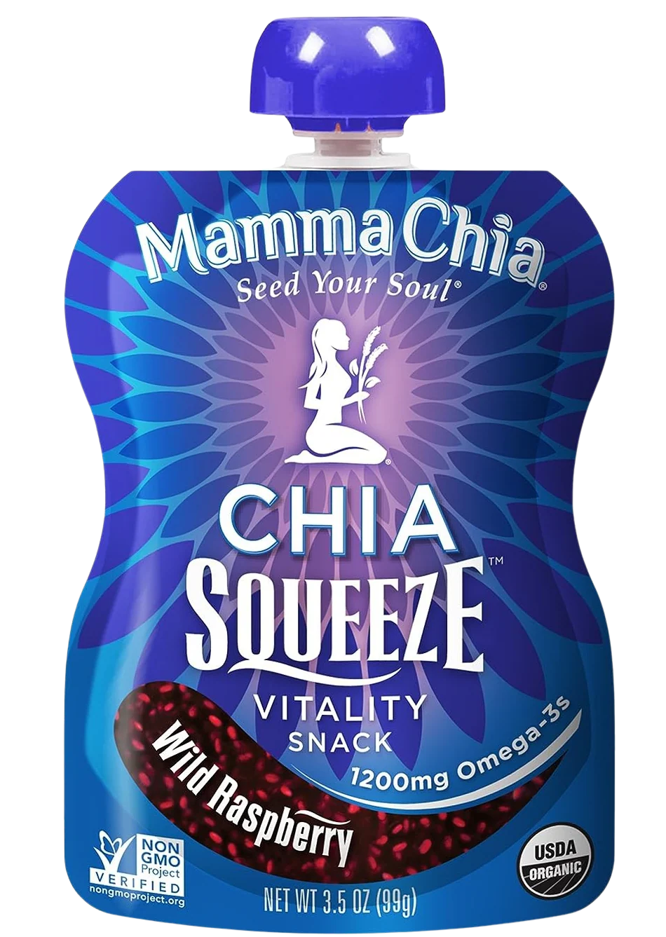 Wild Raspberry Organic Chia Squeeze (4 CT) - Image 2