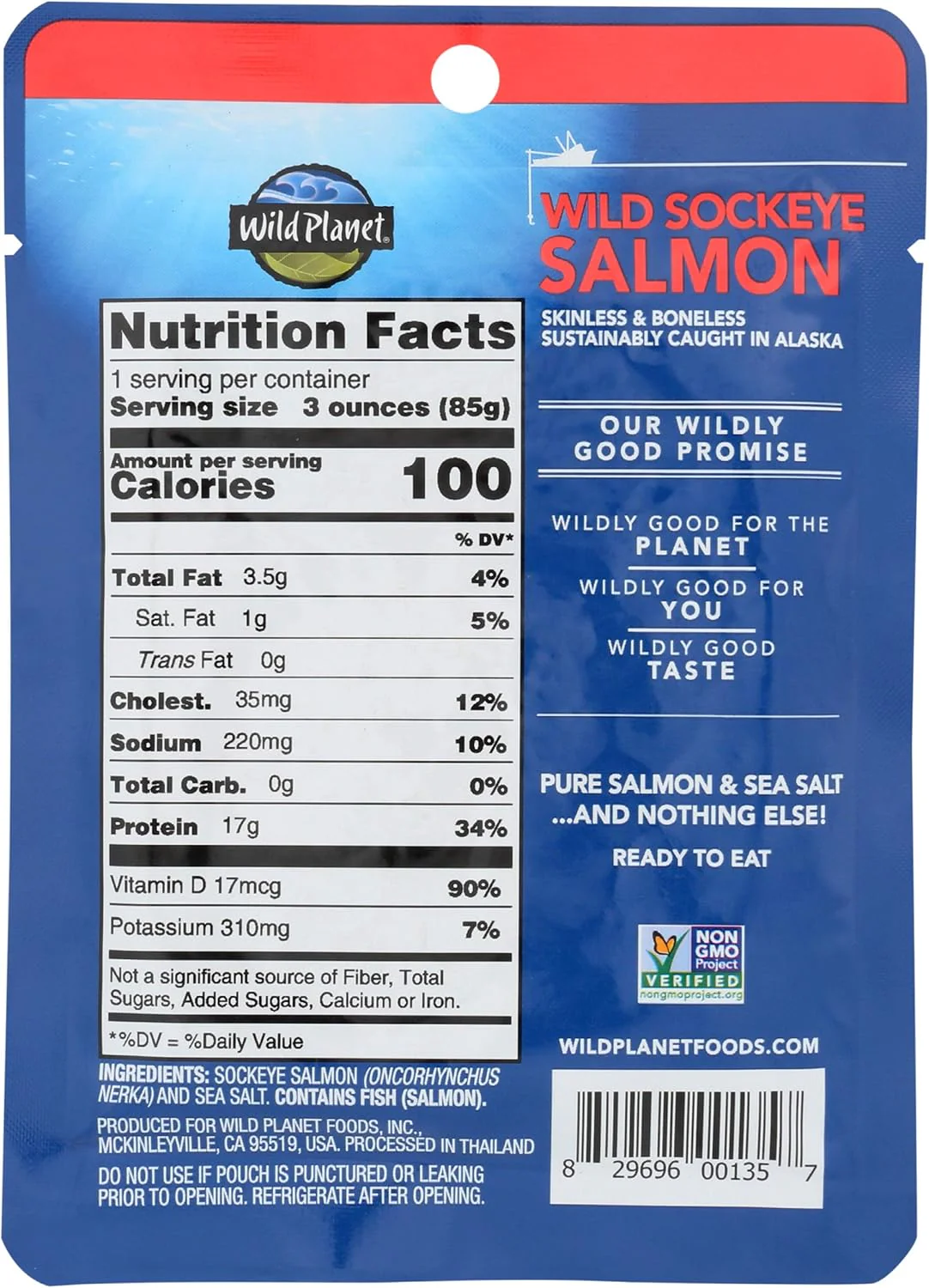 Wild Sockeye Salmon (12 Pack) - Image 2