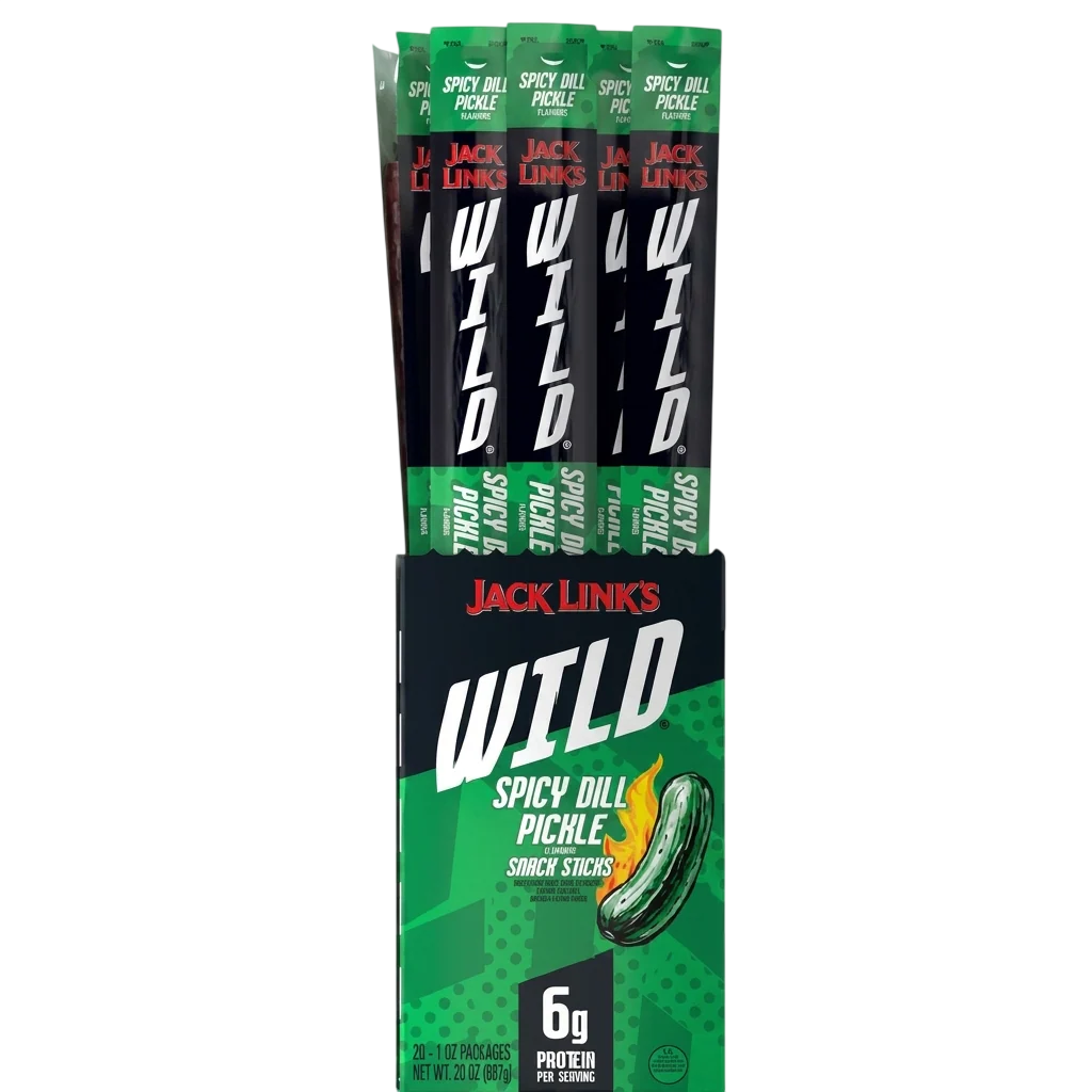 Wild Spicy Dill Pickle Stix (20 Pack) - Image 3